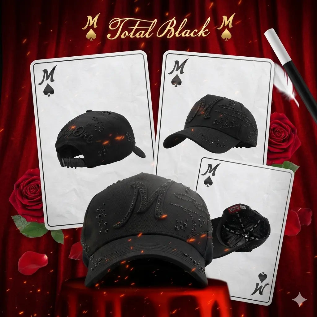 GORRA 31 HATS "MAGO TOTAL BLACK" - Drop - Shop Colombia