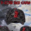 Gorra Barbas GOOD & EVIL “B - Star Red Camo” PREVENTA - Drop - Shop Colombia