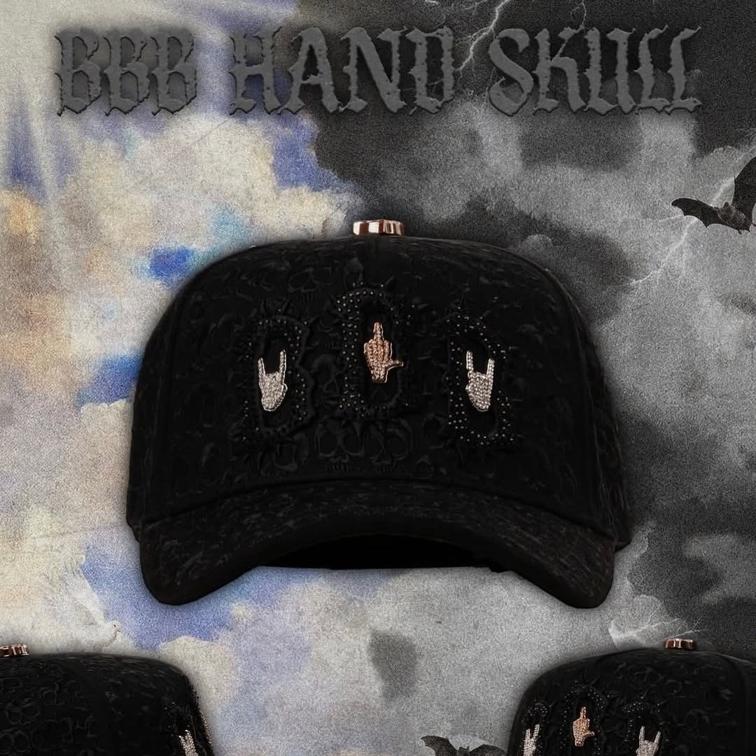 Gorra Barbas GOOD & EVIL “BBB Hand Skull” PREVENTA - Drop - Shop Colombia